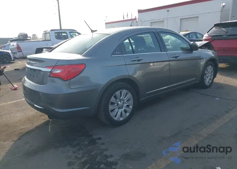 2013 Chrysler 200 Lx из США, поврежденный, VIN 1C3CCBAB8DN647341